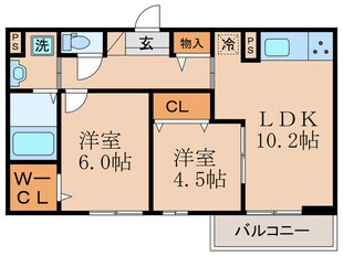 シューペリアⅡの物件間取画像